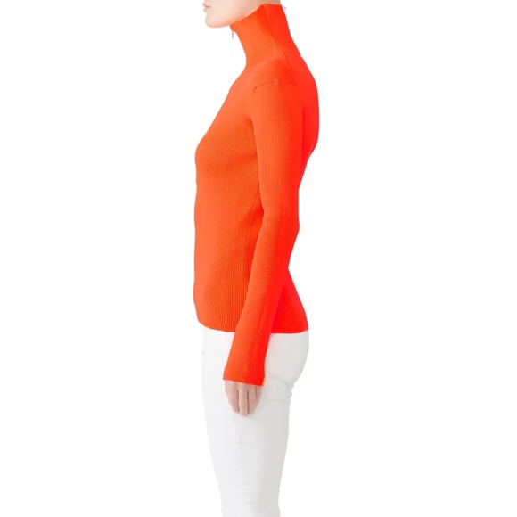 Tibi Track Zip Up Pullover Sweater size XS NWT $630 - Picture 4 of 9